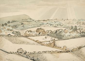 Lot 557 PAUL NASH (1889-1946) Bledlow Ridge, Buckinghamshire