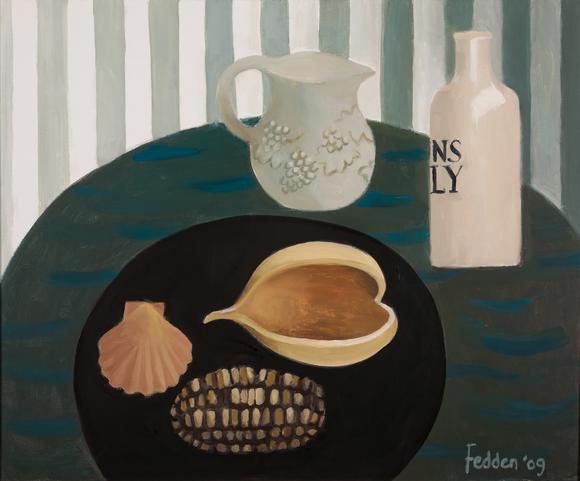 Duke's AuctionsLot 567 *  MARY FEDDEN (1915-2012) 'Jug and Bottle'