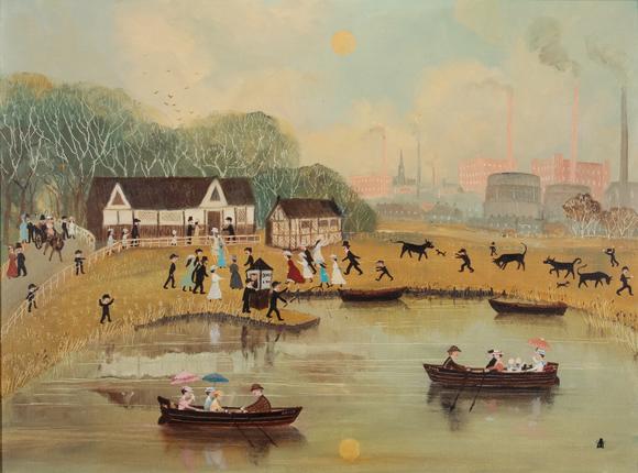 Duke's AuctionsLot 591 *  HELEN LAYFIELD BRADLEY MBE (1900-1979) 'It was a warm Saturday afternoon'