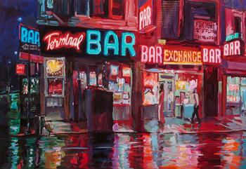 Lot 643 *  BOB DYLAN (B.1941) 'Terminal Bar'
