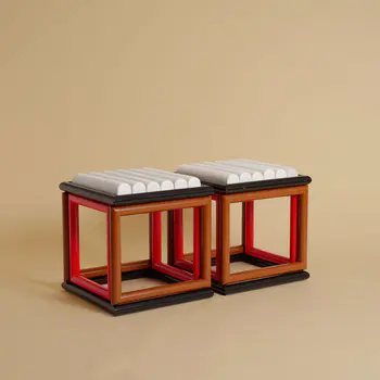 Jonathan Saunders (Scottish, b.1977) Pair of ?Renfrew? Stools