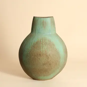 John Ward (British, 1938-2023) Large Disc Vase