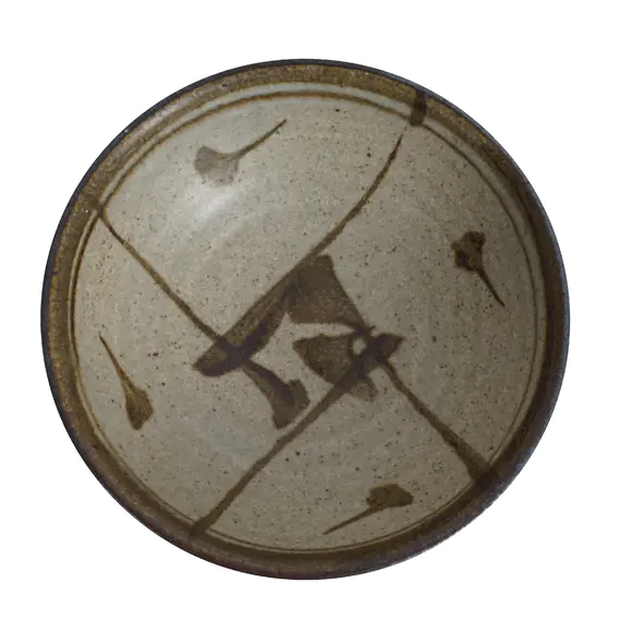 Chiswick AuctionsHelen Pincombe (British 1908-2004) Small bowl with iron brushwork