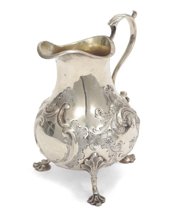 Duke's AuctionsLot 86 A VICTORIAN SILVER MILK JUG