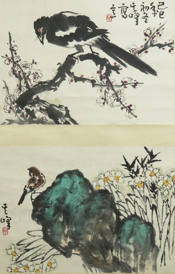盛和拍賣|山東盛和拍賣2026盛夏藝術(shù)品拍賣會(huì)  花鳥雙挖 