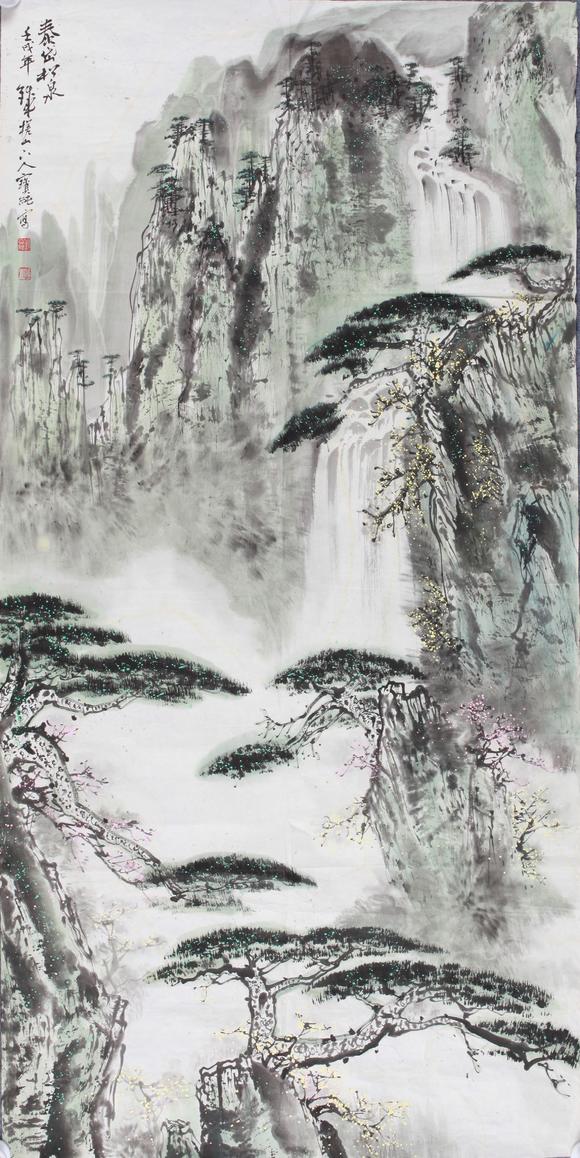盛和拍賣  山水