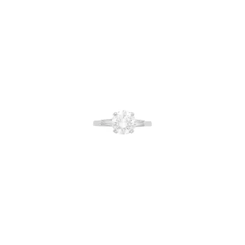 Platinum and Diamond Ring