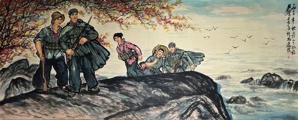 東京蕓術(shù)|2026東京蕓術(shù)競(jìng)売春季藝術(shù)品拍賣(mài)會(huì)黃胄 南海民兵 裱片紙本設(shè)色