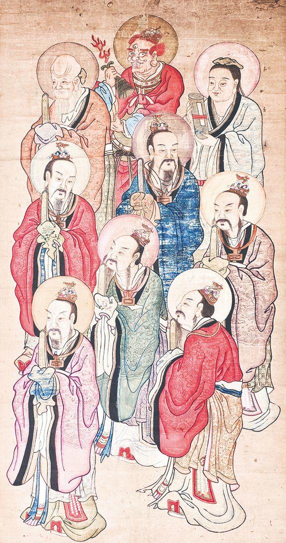 北京萬(wàn)歷|萬(wàn)歷國(guó)際2026年春季藝術(shù)品同步拍賣會(huì)佚名 道釋人物
