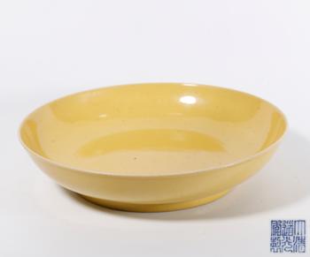 黃釉洗