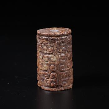 高古玉勾雲(yún)紋勒子