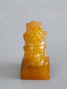 田黃佛鈕印章