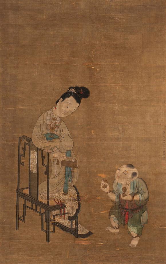 上海雅藏|上海雅藏2026年夏季藝術(shù)品拍賣會(huì)夏厚 教子圖