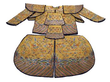 A CHINESE KESI CEREMONIAL ARMOUR