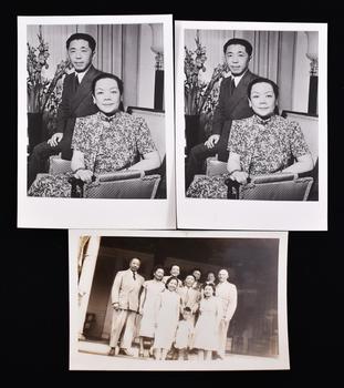 WEI DAOMING AND MADAM WEI, PORTRAIT PHOTOGRAPHS