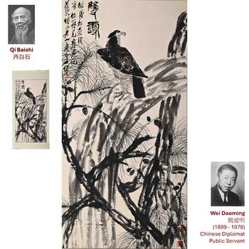 QI BAISHI EAGLE PAINTING