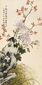 沈仲強（1893-1974） 秋艷