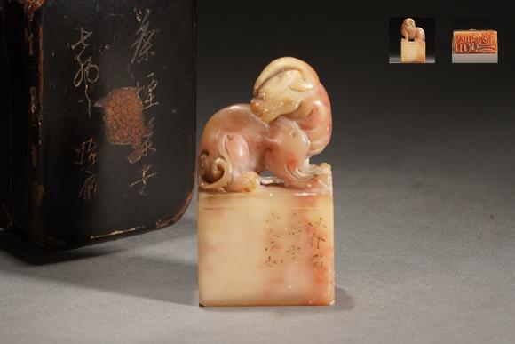 古河會(huì)|26年8月堺川會(huì)美術(shù)オークション鄧石如瑞獸印