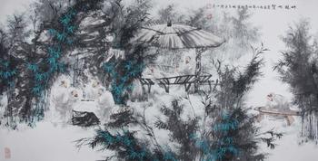 王明明 竹林七賢圖