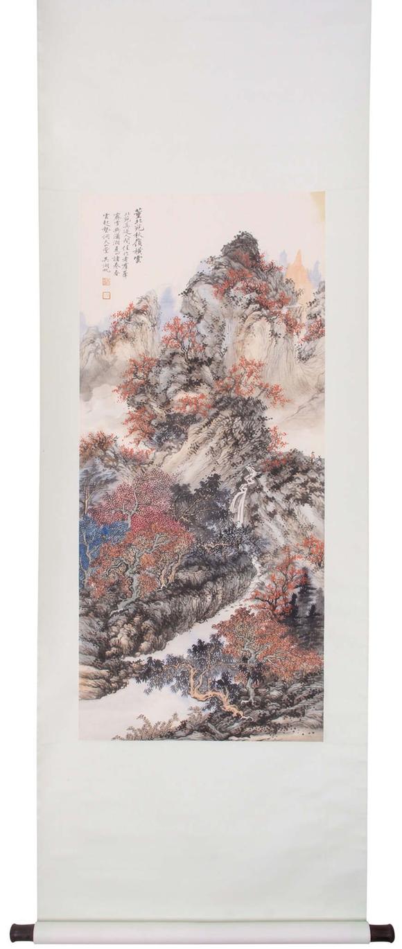 東京新世紀(jì)|東京新世紀(jì)株式會社 八月拍賣會吳湖帆 山水