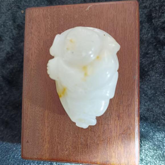 虎符拍賣|浙江虎符2026秋季藝術(shù)品拍賣會和田玉持荷童子