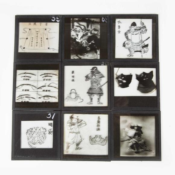 TooveysA collection of early 20th century magic lantern slides rela