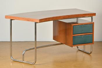 Jozef De Bruycker (attributed to): desk in chrome…