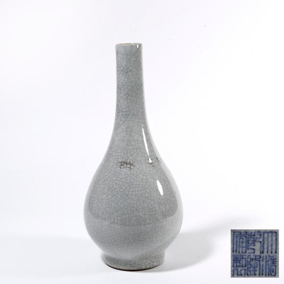 千葉大和|東瀛集珍--骨董珍品六月春季拍賣會(huì) 第一回官窯長(zhǎng)頸瓶