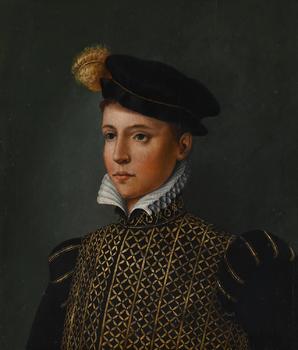 MANNER OF FRAN?OIS CLOUET, A PORTRAIT THOUGHT TO BE OF CHARLES IX OF FRANCE