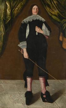 CIRCLE OF GILBERT JACKSON (BRITISH FL. CIRCA 1621-1642), PORTRAIT OF A GENTLEMAN