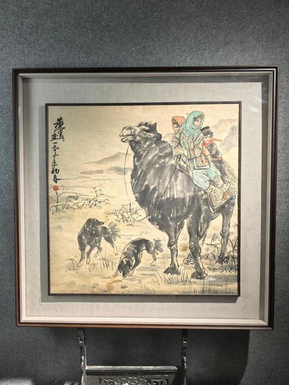 北京寶蘊(yùn)黃胄 人物 
