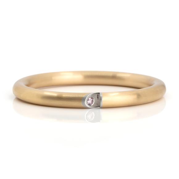 WettmannDiamantarmreif mit Fancy Intense Pink Diamant