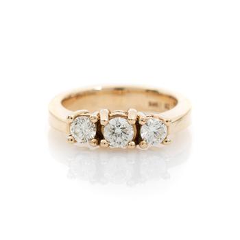 Diamantring ca. 1,06 ct