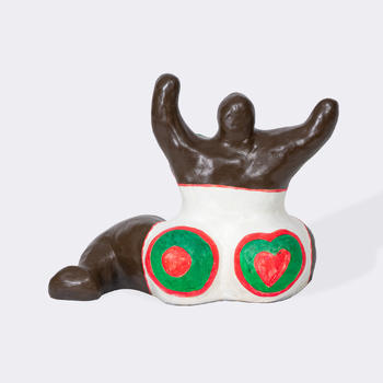 Niki de Saint Phalle (Neuilly-sur-Seine 1930 - San Diego 2002). La Baigneuse ou Nana de Berlin.