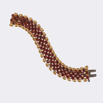 Juwelier Wilm. Vivid Citrine vintage bracelet.