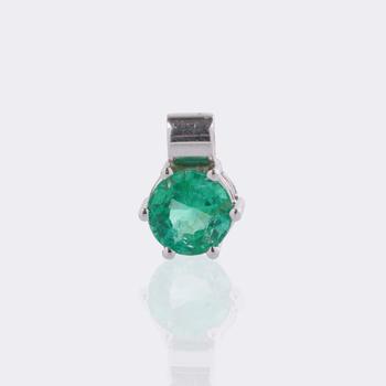Small Emerald Pendant.