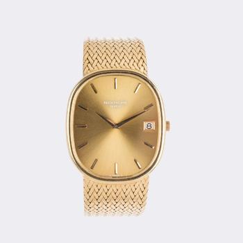 Patek Philippe. Rare Men's Wristwatch 'Ellipse d'Or' Jumbo.