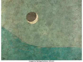 Rufino Tamayo (1899-1991) Eclipse, 1980 Miografía in colors on handmade paper