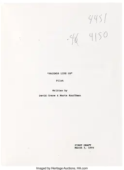 Friends (NBC TV, 1994-2004), Pilot Script, "Six