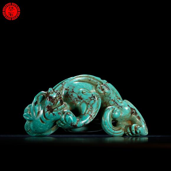 北京啟石|北京啟石 2026春季文物藝術(shù)品拍賣會(huì)明 松石獸