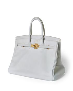 Hermès.

Birkin 35, 2012, of blanc Epsom leather with gold hardwar