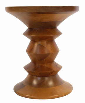 Vintage Eames Wooden Stool.