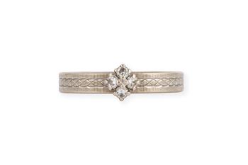 ZISELIERTER DIAMANT RING