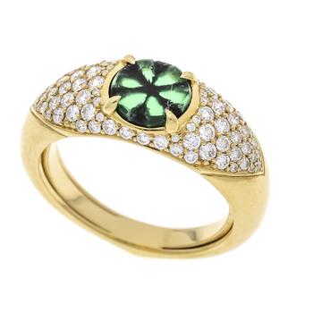 Kat Florence Trapiche Emerald and B