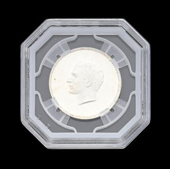 Royaume d'Iran, Mohammad Reza Pahlavi (1941-1979),  Les 2.500 ans de l'Empire Perse , médaille commémorative en argent, 1350SH/1971