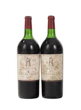 Ch. Latour, 1970, Pauillac, 1er grand cru classé, 2 magnums