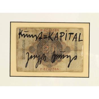 Joseph Beuys (1921–1986), “Art=Capi