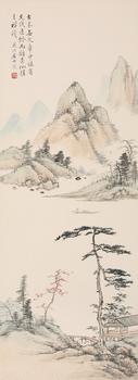 啟功 山水