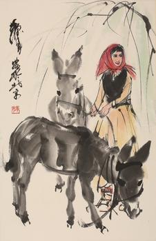 牧驢圖