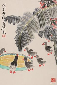 群鴨圖